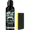 Knowlife Ripristinatore Nero per Fascie,100ml Ripristinatore Interni Auto,Soluzione Rinnovante per Cruscotto - per Tappezzeria Sedile Paraurti Mobili Porta Volante Console Elettrodomestico