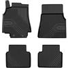 IMJ-Global Tappetini Auto Gomma No. 77 su Misura Compatibili con Mercedes-Benz Classe B W245 2005-2011, Set Completo di Tappeti Auto TPE per Migliorare Look e Sportività