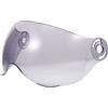 NESTINGHO Visiera per Casco da Moto Anti-uv in Materiale Resistente, Lente di Ricambio Ampio Angolo Vista, Sostituzione Compatibile per Caschi Uso Esterno e Protezione dal Vento