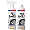Generico Gloss Finish Enhancer - Tire Shine Spray for Auto Presentation | Deep Black Coating with Quick-Dry Formula, Long Lasting Wheel Protection for Rvs, Trucks And Fleet Maintenance 7.68x2.17in