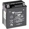Yuasa Batteria moto Yuasa YTX7L-BS - Senza manutenzione - 12 V 6 Ah - Dimensioni: 114 x 71 x 131 mm compatibile con HONDA CBF600S, SA 600 2003-2007