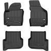 IMJ-Global Tappetini Auto Gomma ProLine 3D su Misura Compatibili con Volkswagen Golf Plus 2005-2014, Set Completo di Tappeti Auto TPE per Migliorare Look e Sportività
