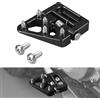 NICECNC Punta di ricambio pieghevole per pedale del freno per moto, Compatible with Beta RR RR S 200 250 300 390 430 450 480 500 XTRAINER 300 2013-2023, vedi montaggio, nero