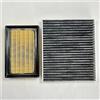 ABHAI Filtro abitacolo e batteria adatto for Toyota Corolla Hybrid C-HR 1.8 Hybrid Prius 1.8 Hybrid (PHV) 17801-0M030 G92DH-47070 (Color : 1 Air and 1 Cabin)
