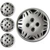 W-Parts SERIE 4 BORCHIE - 4 COPRICERCHI COPPE RUOTA 13 PER FIAT SEICENTO SUITE