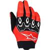 Alpinestars Full Bore V2 Guanti da motocross giovanile, nero/rosso, XS