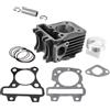 Generico R M S 100080820 Gruppo Termico Maggiorato 70cc Ø 47mm in Ghisa per Motori P i a g g i o 50 4T 2 Valvole - Compatibile con V e s p a ET4, Liberty, Fly, Scarabeo, Zip - Raffreddamento ad Aria
