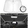 SHAOHAO Compatibile con Lexus UX 2019 2020 2021 2022 2023 2024 Parasole pieghevole, protezione dai raggi UV e dal calore, parabrezza Accessori per auto Parasole Lexus UX