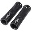 LIJUNSHANI Estremità Del Manubrio Per H&ONDA Africa Twin CRF 1100 1000 L CRF1100L CRF1000L 7/8 '' 22mm Bar Ends Manopole Manubrio Moto(Black)