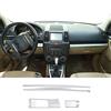 DIYUCAR ABS Chrome Car Interior Dashboard Panel Cover Trim Decorazione Adesivi Per Land Rover Freelander 2 2007-2015 Accessori Auto