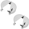 DEMULAX 2 set di tappi for serbatoio carburante con serratura for camion semirimorchi, in zinco, for camion Freightliner, Sterling e Western Star Classe 8 Tappo serbatoio gasolio per escavatore