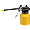 F Fityle Pompa manuale per oliatore, per olio, dispositivo di riempimento portatile, spruzzatore portatile con beccuccio lungo in metallo per, Tubo Flessibile