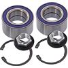ATEC Germany BESTPRICE 2x Set cuscinetti ruota anteriore Set cuscinetti ruota, compatibile con FORD FIESTA 5 Mk5 (JH_, JD_), FOCUS 1 Mk1, FUSION (JU_), MAZDA 2 (DY)
