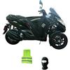 CLICK & GO COMPATIBILE CON PIAGGIO MP3 HPE YOURBAN 300 per anno 2022 COPRIGAMBE R207-X TERMOSCUDO TUCANO URBANO COPERTA TERMICA IMPERMEABILE INTERNO IN ECO PELLICCIA SPECIFICO PER SCOOTER