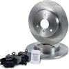 ENVA MADE FOR QUALITY BESTPRICE Set freni asse anteriore incl. dischi freno pieni Ø 280 mm + pastiglie freno anteriori, compatibile con SMART FORTWO Cabrio (451), FORTWO Coupé (450), FORTWO Coupé (451)