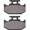 AHL- Motocicletta Pastiglie freno Posteriore per Yamaha XG 250 Tricker 2004-2006 (Semi métal)