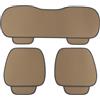 Susy Shop Coprisedili Universale Per Auto Kit Da 3 Pezzi 2 Anteriori E 1 Posteriore In Tessuto Estivo Di Colore Beige