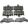 BXBDEKQGL Kit Pastiglie Freno Anteriori Posteriori Moto Per BMW R1200GS R1200CL 2004 K1200S 2005 2006 2007 2008 R 1200 GS 2004-2012 Adv Pastiglie Freni(Anteriore e posteriore)