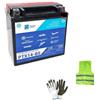 CLICK & GO COMPATIBILE CON MOTO GUZZI V7 III Limited E4 (LDH00) 750 per anno 2018 al 2020 BATTERIA PIAGGIO PTX14-BS YTX14-BS SPEDITA CARICA E PRONTA PER L'USO BATTERIE MOTO 12 AMPERE 12 VOLT 150X87X145MM