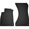 Wielganizator Tappetini in gomma su misura, compatibili con Audi A4 B9 (2015-2024) sportback, berlina, station wagon, avant, allroad neri su misura adattamento ottimale