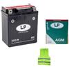 CLICK & GO COMPATIBILE CON HONDA FES Pantheon 4T 125 per anno 2003 al 2006 BATTERIA YTX7L-BS LP AGM FORNITA PRONTA E CARICA PER L'UTILIZZO BATTERIE 6 AMPERE 12 VOLT SPECIFICA 113X70X130MM