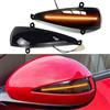 Kakulkomen Indicatore luce dinamica Compatibile con Honda Civic MK8 | LED sequenziale di direzione per Honda Civic MK8 2005-2012 Hatchback 3 porte/5 porte Type-S Type-R (Giallo)