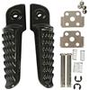 XMT-MOTOR Poggiapiedi Moto Pedane Passeggero Posteriore Adatto per Kawasaki Ninja ZX-6R 98-20 ZX-9R 98-13 ER6F ZX14 06-13 ZX10R 04-20 ZX12R 00-06