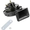 MOCNT 1Pcs 12V Trombe Auto 120db Super Forte Tromba per Camion Aria Elettrica Clacson Camion Impermeabile Corno di lumaca Horn Doppio Tono Veicolo Motociclo