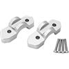MAYANGYANG Riser Manubrio 22mm Adattatore for estensione morsetto manubrio trascinamento riser moto(Extend 15mm)
