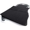 kh Teile Tappetini auto di alta qualità, doppia costolatura, per Mercedes 190 W201, originali, 4 pz, colore: nero