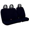 Lupex Shop C.b_BS Coprisedili per Furne 3 Posti Cintura Bassa in Cotone Blu Scuro compatibili per Daily 2000-2002