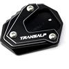 ZESIDIMO Per TRANSALP XLV 700 650 600 Accessori per Moto Cavalletto,Nero | Per TRANSALP XL600V XL650V XL700V Moto Cavalletto Supporto Estensione Piastra Accessori Transalp