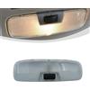 EpheyFIF Lampade da lettura per tetto per Ford Focus/Fiesta/C-MAX (2004-2014), ricambio OEM serie 8A6A-13776, alloggiamento in plastica a montaggio diretto, luce interna specifica di fabbrica, design facile da