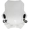 PaCsci Parabrezza Moto Per DUCATI Per Scrambler 400 800 Per Icon Per Classic Per XDiavel S Per XDIAVEL Accessori Per Moto Manubrio 22 26 28MM Parabrezza Universale Cupolino Touring(Transparent)
