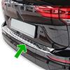 Modifycar Protezione paraurti posteriore valida per VW Golf 8 Variant | Dal 2020+ acciaio inox cromato protezione per bordo del bagagliaio di carico