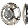 Hansen Styling Parts Copricerchio (1 pezzo) da 16 pollici in acciaio inossidabile compatibile con copricerchi Ducato, Jumper e Boxer