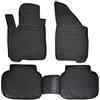 J&J AUTOMOTIVE Tappetini Auto in Gomma su Misura per Dodge Freemont 2008-2018, Set da 4 Pezzi, 3D - con Bordo Alto, Antiscivolo, Inodore, Colore Nero, TPE