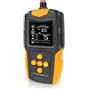 Mulcort Tester batteria per auto 12V/24V Analizzatore di batteria digitale LCD Strumento diagnostico per carica auto SOH SOC CCA Misurazione IR per auto camion moto
