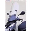 BRIXIAMOTO FABBRI parabrezza moto trasparente TOP ALTO compatibile con APRILIA SPORTCITY 125 2005-2009