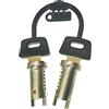 Generico Cif SR.2 Cilindretti + 2 Chiavi Per Piaggio FREE-NTT-NRG-RST MC2