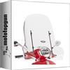 MOTOTOPGUN givi parabrezza trasparente 104a + attacco compatibile con piaggio vespa gts 310 2025 MOTOTOPGUN