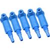 MISUVRSE 5Pcs Universale Auto Freni Fluido Olio Cambiamento Strumento di Ricambio Liquido Freni Svuotato Strumento di Spurgo Strumento di Cambio Giunti Attrezzatura Freni Olio Cambiare Strumento