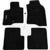 Fiat Set di 4 tappetini in velluto nero 71807956