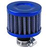 Asudaro Filtro aria per auto, filtro di ventilazione mini 50mm filtro aria sportivo 12mm connessione filtro di aspirazione aria fredda per auto filtro a fungo filtro aria sistema di aspirazione per auto moto