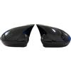 WIBNBRO Calotta Specchietto Retrovisore Per Fiat Per Grande Per Punto Per EVO 2009-2018 Specchietto Retrovisore Effetto Carbonio Guscio Decorativo Accessori Esterni Copertura Specchietto Auto CALOTTE SPECCHIO