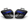 AZgraphishop Kit Adesivi Valigia Compatibile con YAMAHA Tracer 9 GT 2021 VT-FM-003 (Blu)