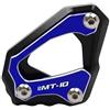UUTTMOTO Cavalletto Moto Laterale Per MT-10 FZ-10 R1M 2015-2023 Cavalletto Laterale Per Moto, Piastra Di Estensione Allargata, Accessori Per Pedali