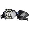 SILHUP Fendinebbia Auto Per Nissan NP300 Per Navara (D23) 2014-2020 Auto Paraurti Anteriore Angelo Occhio Luce Nebbia DRL Daytime Corsa E Jogging Gruppo Lampada H11 Auto Fendinebbia(White and White)