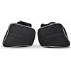 Punxdda Borse Interne Valigie Moto Per KAWASAKI Per Ninja 1000 Per H2 Per Versys Per 650 Per 1000 Borse Da Moto Interne Bauletto Nero(A pair with logo)