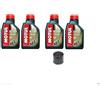 Motul Kit Tagliando 4l Motul 5100 10W50 Filtro Olio MOTO